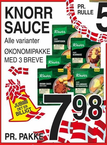ABC Lavpris Knorr sauce tilbud