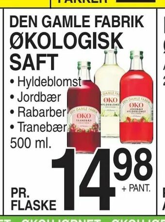 ABC Lavpris Økologisk saft tilbud