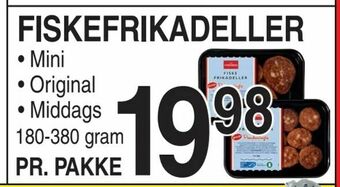 ABC Lavpris Fiskefrikadeller tilbud