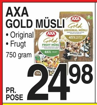 ABC Lavpris Axa gold müsli tilbud
