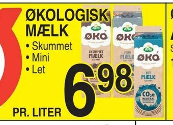 ABC Lavpris Økologisk mælk tilbud