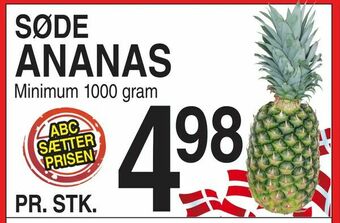 ABC Lavpris Ananas tilbud
