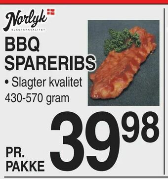 ABC Lavpris Bbq spareribs tilbud