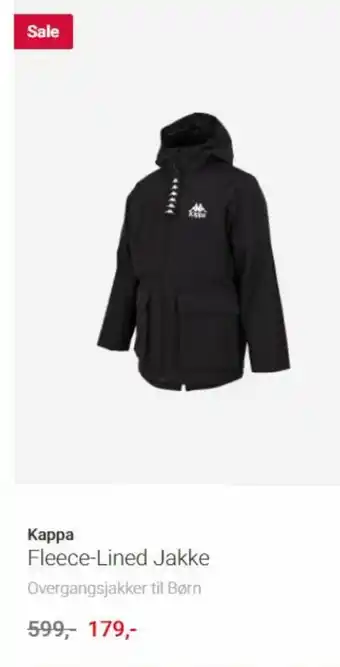 Kappa Fleece-Lined Jakke