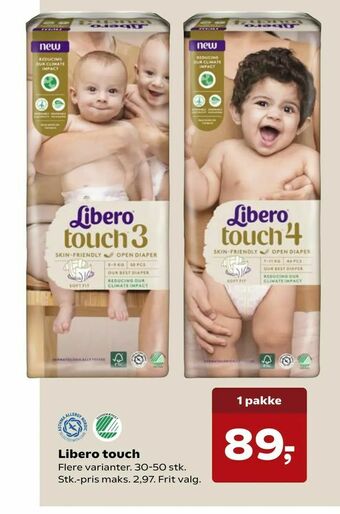 Kvickly Libero touch tilbud