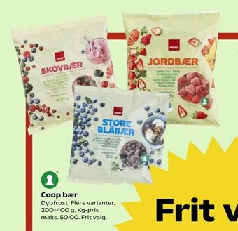 Kvickly Coop bær tilbud