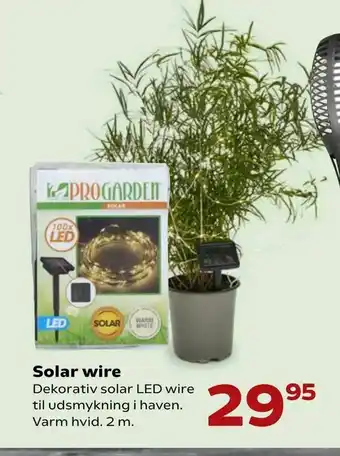 Solar wire