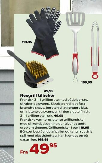 Kvickly Nexgrill tilbehør tilbud