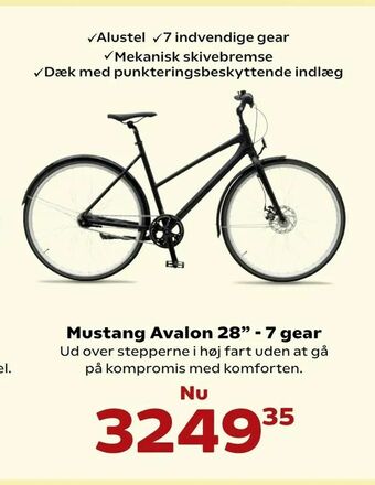 Kvickly Mustang Avalon 28" - 7 gear tilbud