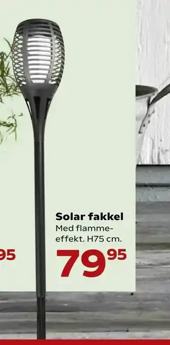 Solar fakkel