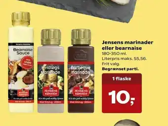 Kvickly Jensens marinader eller bearnaise tilbud