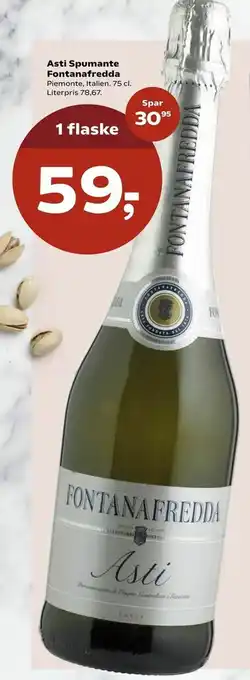 Kvickly Asti Spumante Fontanafredda tilbud