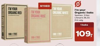 Kvickly I'm your Organic i boks tilbud