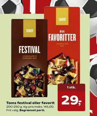 Kvickly Toms festival eller favorit tilbud