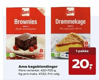 Amo kageblandinger