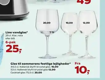 Glas til sommerens festlige lejligheder