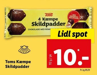 Let-Køb Toms Kæmpe Skildpadder tilbud