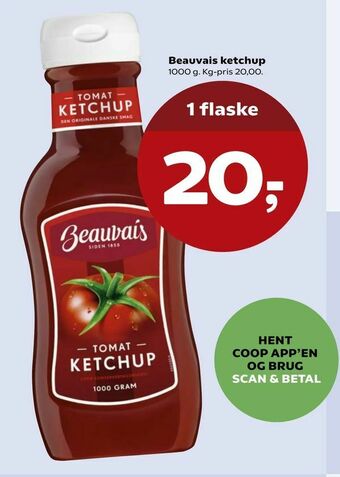 SuperBrugsen Beauvais ketchup tilbud
