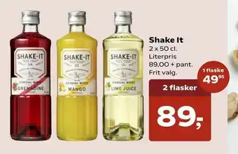 SuperBrugsen Shake It tilbud