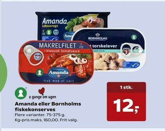 Amanda eller Bornholms fiskekonserves
