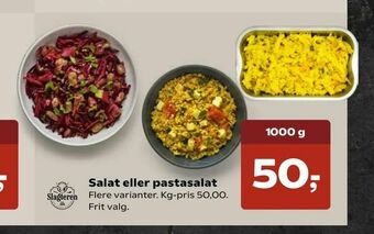 SuperBrugsen Salat eller pastasalat tilbud