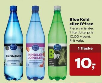 SuperBrugsen Blue Keld eller B'free tilbud