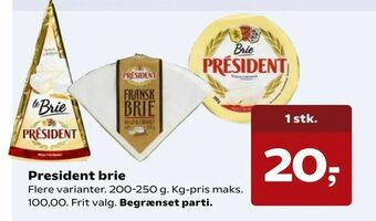President brie