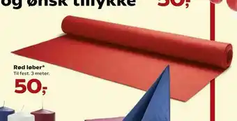 SuperBrugsen Rød løber tilbud