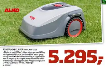 Bygma Robotplæneklipper tilbud