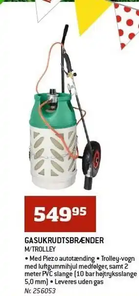 Gasukrudtsbrænder
