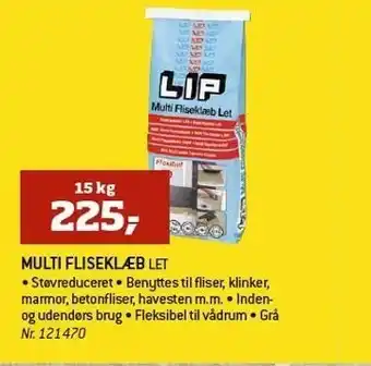 Bygma Multi fliseklæb tilbud