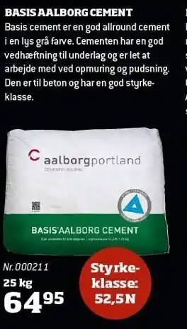 Basis aalborg cement