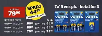Bygma Batterier tilbud