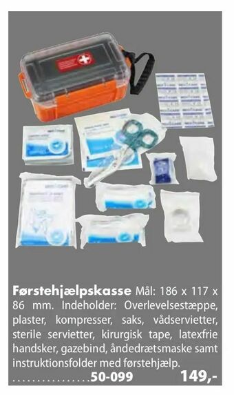 Førstehjælpskasse