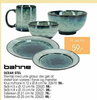 Daells Bolighus Ocean stel tilbud