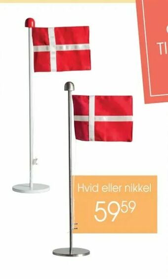 Flagstang på fod
