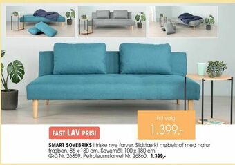 Daells Bolighus Smart sovebriks tilbud