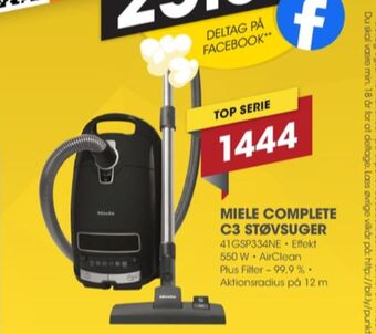 Punkt1 Miele støvsuger tilbud
