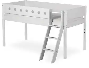 Flexa White Halvhøj seng