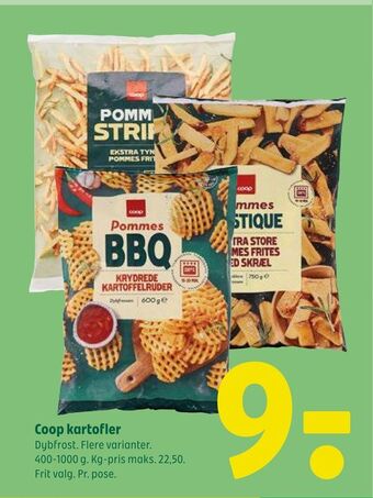 Coop 365 Coop kartofler tilbud