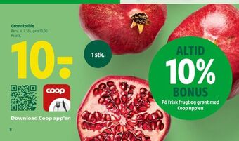 Coop 365 Granatæble tilbud
