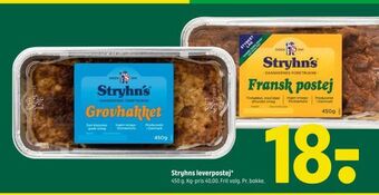 Coop 365 Stryhns leverpostej tilbud