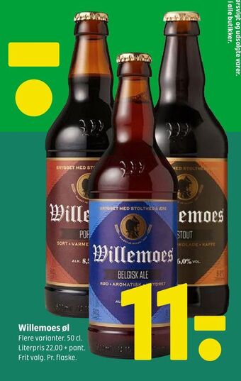 Coop 365 Willemoes øl tilbud