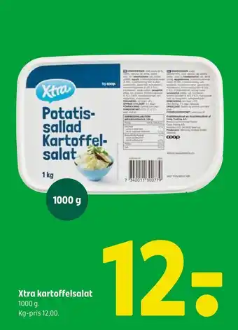 Coop 365 Xtra kartoffelsalat tilbud