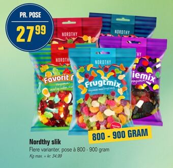 Otto Duborg Nordthy slik tilbud