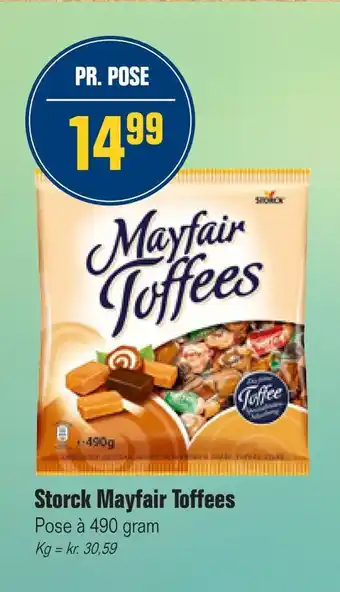 Otto Duborg Storck Mayfair Toffees tilbud