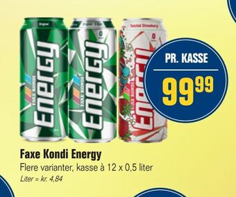 Otto Duborg Faxe Kondi Energy tilbud