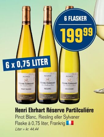 Henri Ehrhart Réserve Partilculiére
