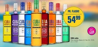 Otto Duborg CUBA vodka tilbud