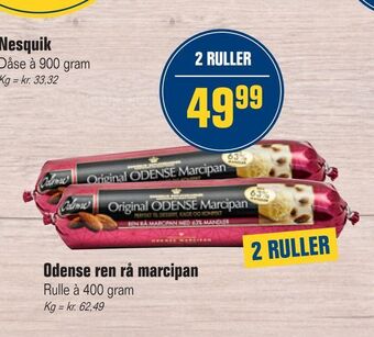 Otto Duborg Odense ren rå marcipan tilbud